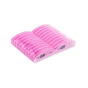 Polirni blok Nail4U Candy Pink - Halfmoon 180/240 - 20 kom