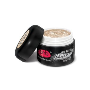 Shimmer Gel Paste PNB - 5 ml - Beige