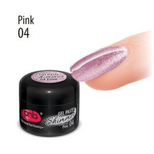 Shimmer Gel Paste PNB - 5 ml - Pink