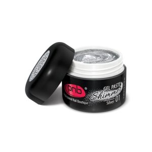 Shimmer Gel Paste PNB - 5 ml - Silver