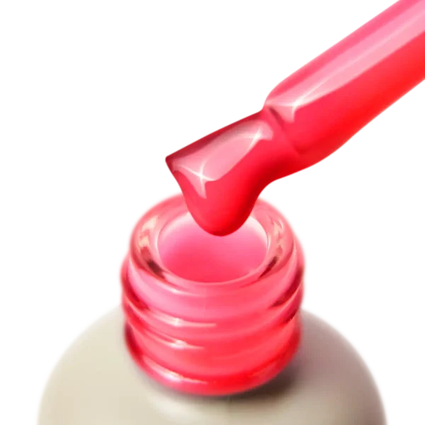 Strong Iron Gel PNB - 8 ml - Neon Coral Pink - Image 3