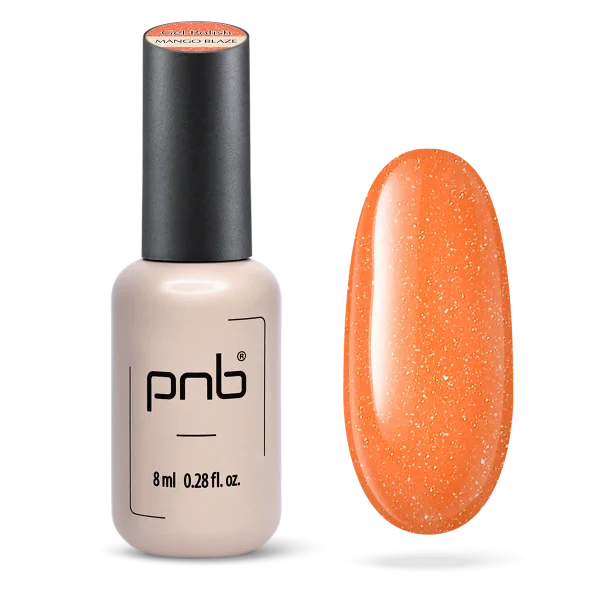 Gel lak PNB - 8 ml - Mango Blaze
