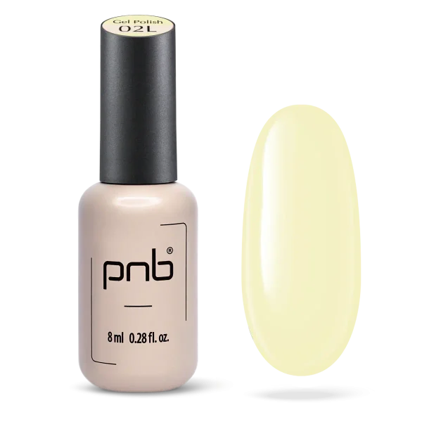 Gel lak PNB - 8 ml - Butter Yellow