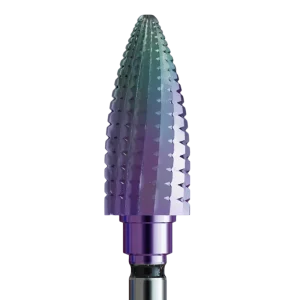 Karbidni brusni nastavek IQNails Cone 6,0 CHM - črn