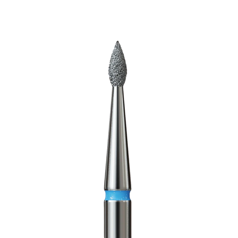 Diamantni brusni nastavek IQNails Standard Flame 1,4 - moder