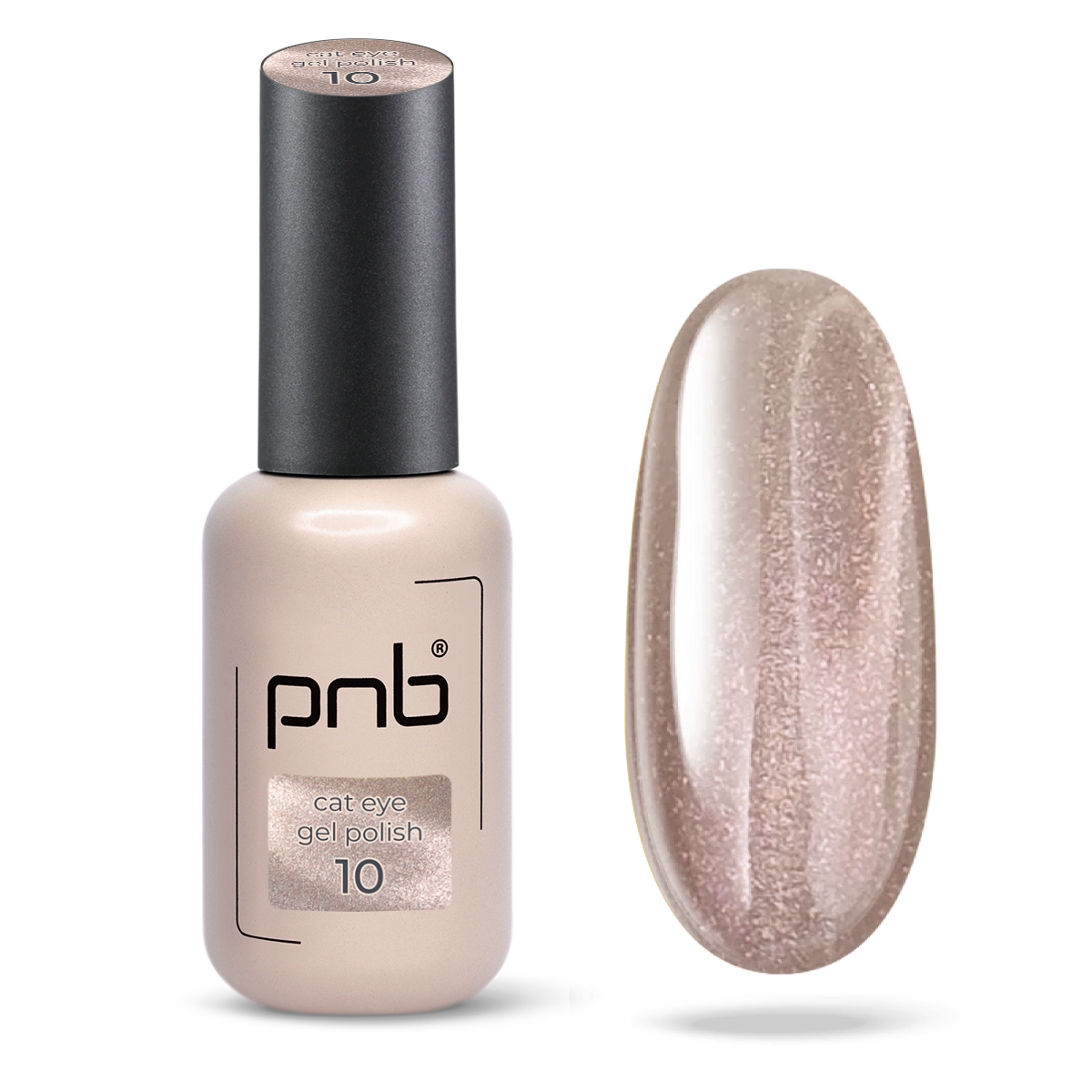 Magnetni gel lak PNB - 8 ml - Nude Brocade 10